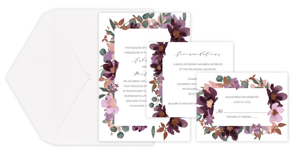 How to Assemble Wedding Invitations