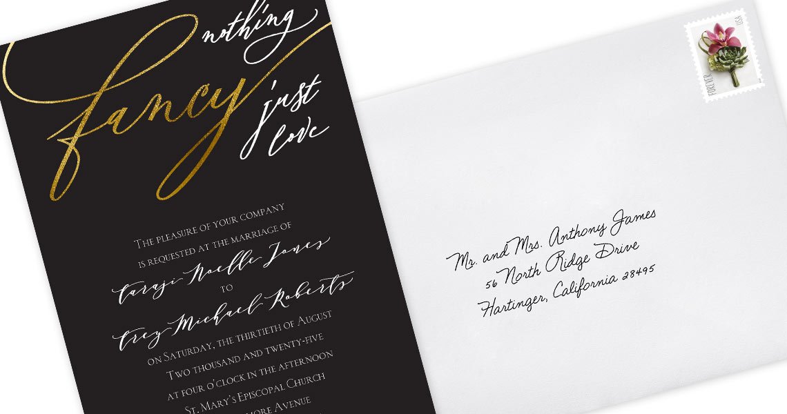 How to Address Wedding Invitation Envelopes