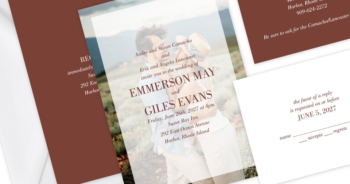 How to Word Wedding Invitations That Include Both Parents