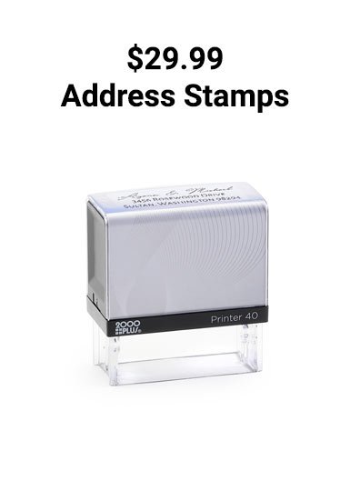 Wedding Address Stamps