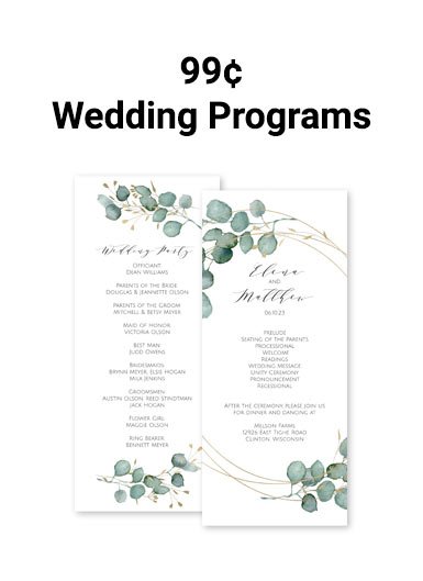 Wedding Programs