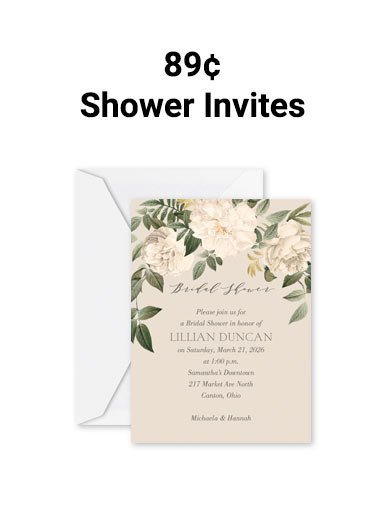 Shower Invites
